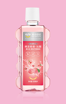 滿分日記桃言密語沁甜漱口水